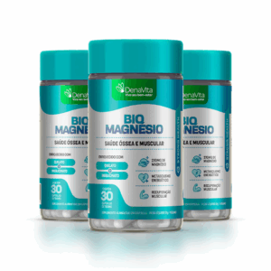 Bio Magnésio - Quelato e Bisglicinato Compre 2 leve 3